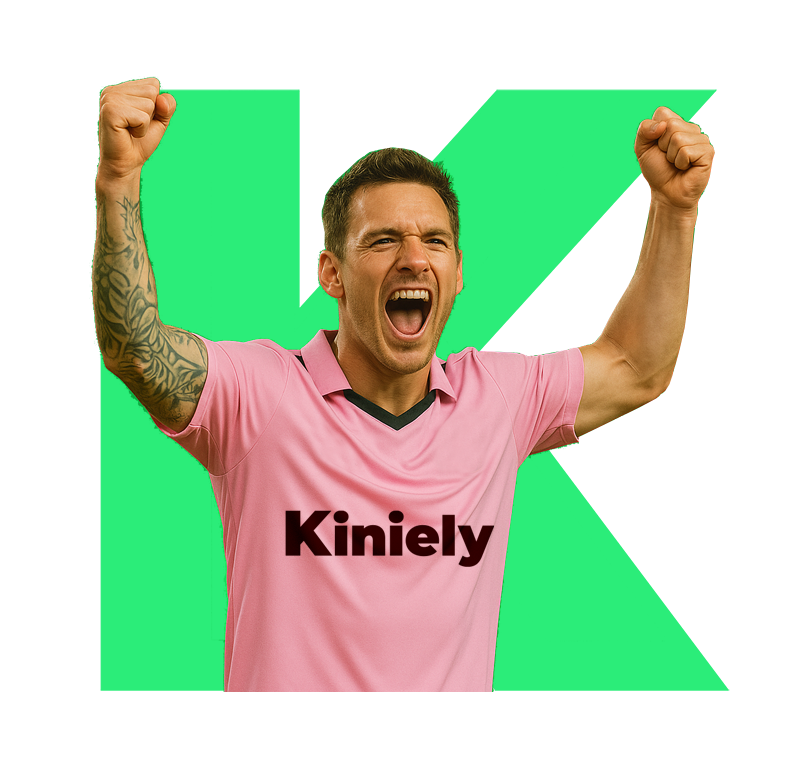 Disfruta la <strong>pasión del fútbol</strong> jugando <strong>Kiniely</strong> con tus amigos