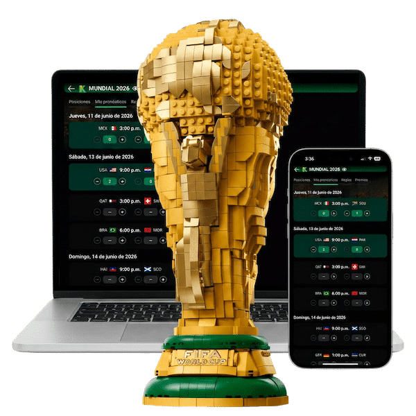 <strong>Show that you know the most and win</strong> the Official LEGO® World Cup Trophy!